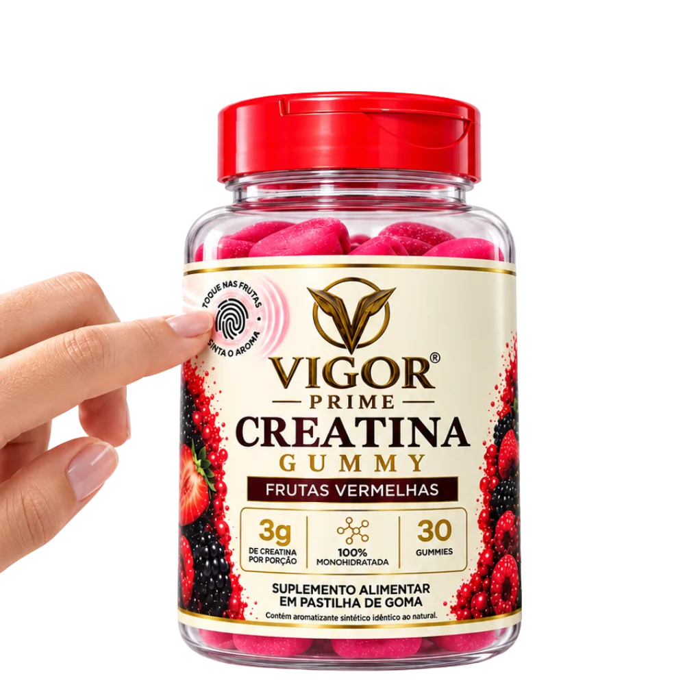 Vigor Prime sabor frutas vermelhas